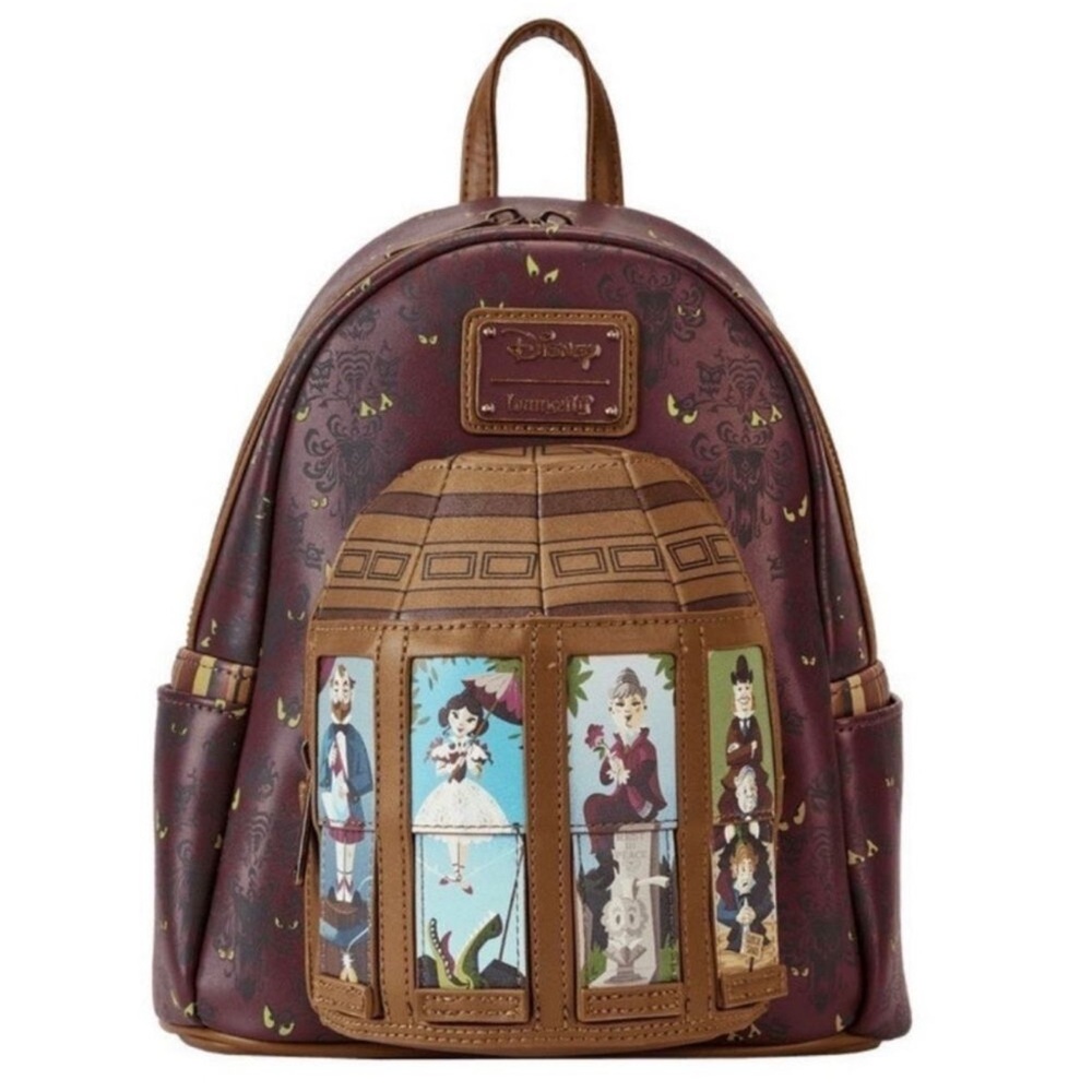 Loungefly Disney Haunted Mansion Moving Portraits Mini Backpack